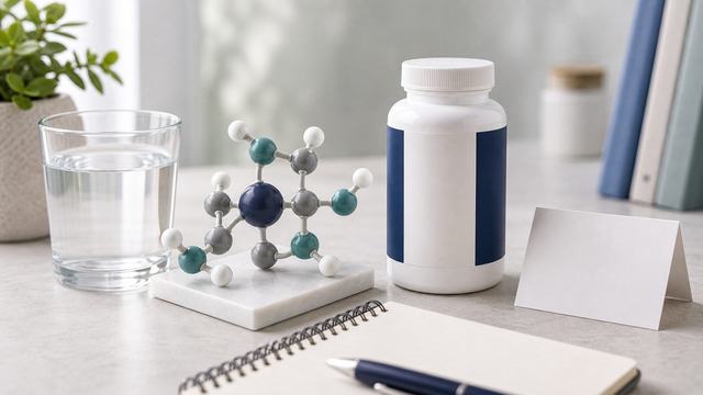 Chelated magnesium glycinate as part of a calm nighttime routine.