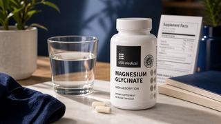 How to read magnesium glycinate dosage labels for elemental magnesium.